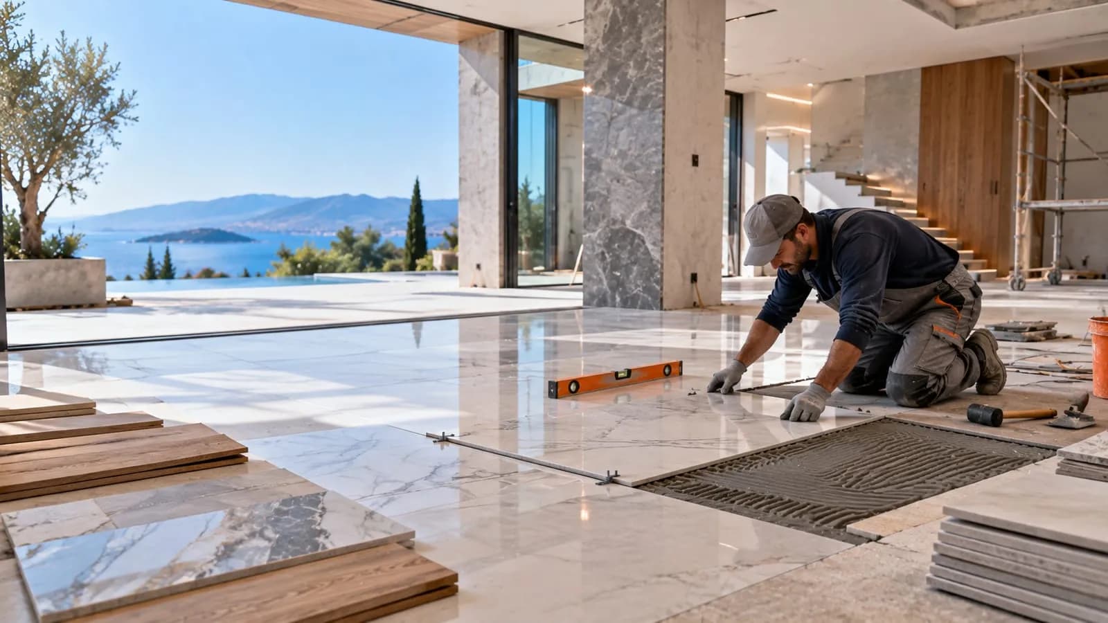 High-End Villa Construction: Material and Craftsmanship Quality
