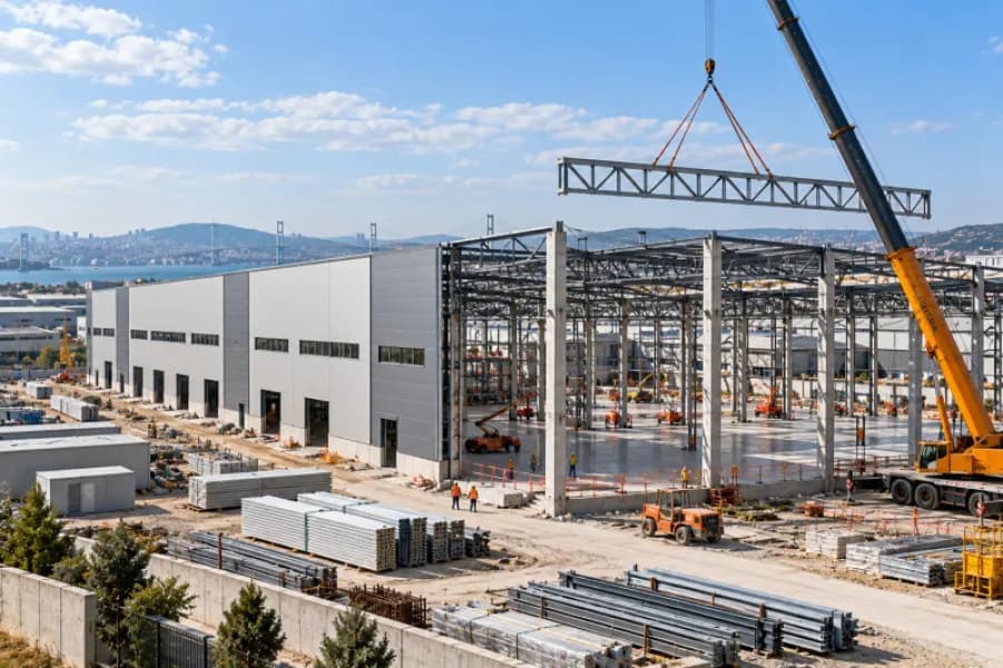 Factory & Industrial Facility Construction — Savaş Grup