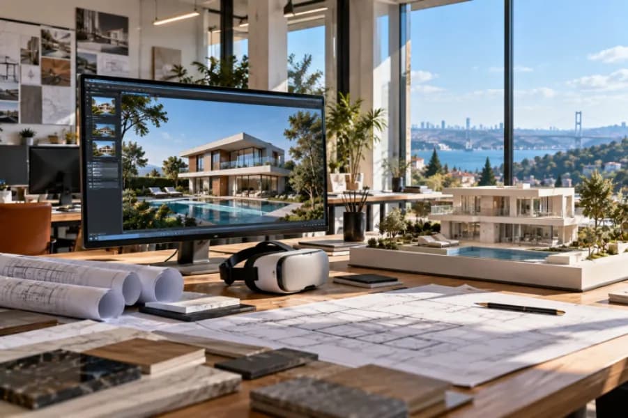 Architectural Design & 3D Rendering — Savaş Grup