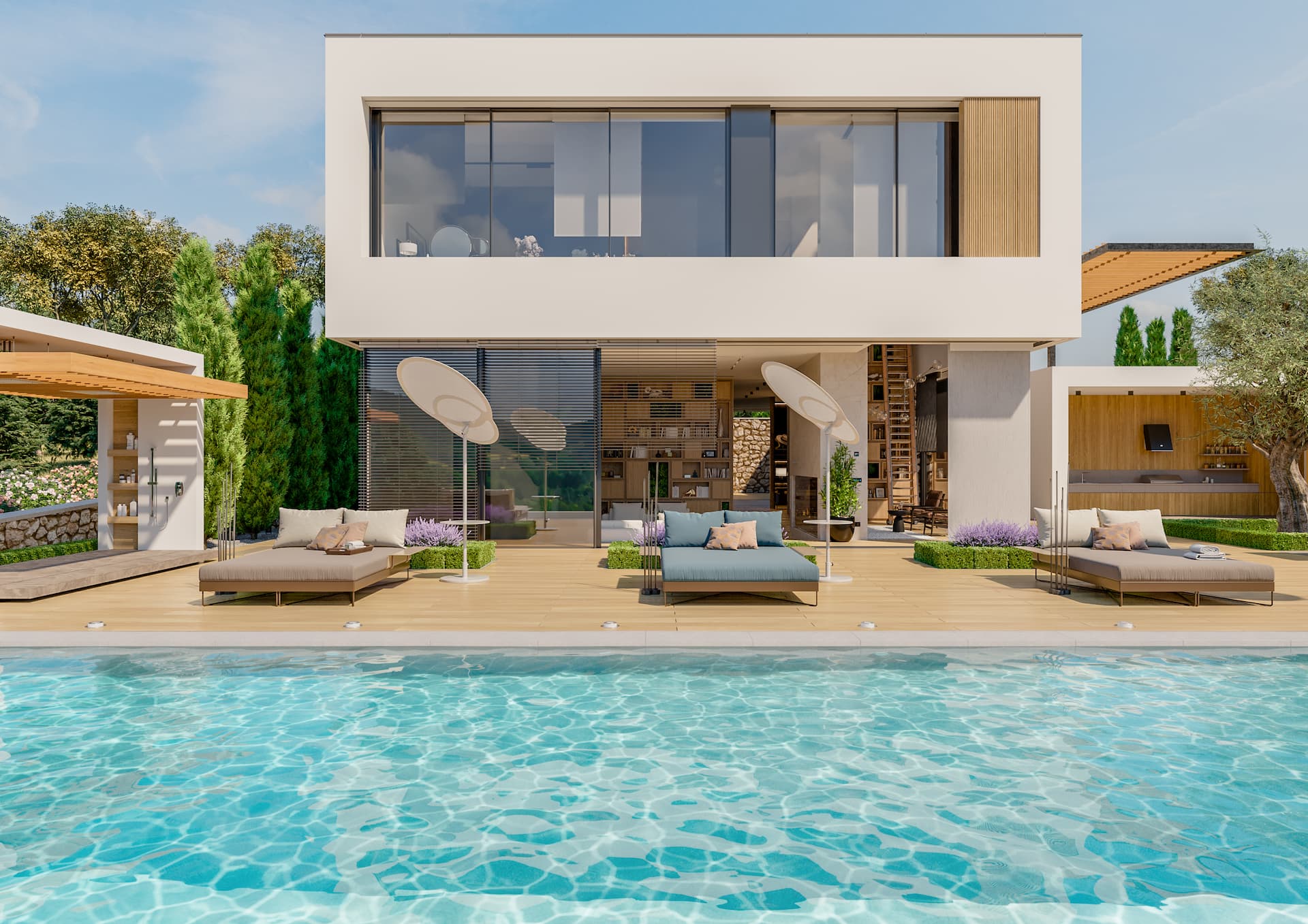 Luxury Villa Material Selection
